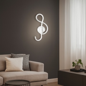 APLICA LED CHEIA SOL ALBA, 44W, LUMINA REGLABILA 3000K-6500K