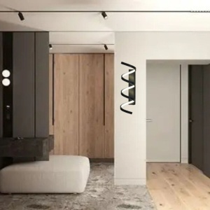 APLICA LED MODERNA, DESIGN ONDULAT, 48W, 43M, LUMINA REGLABILA 3000K-6500K