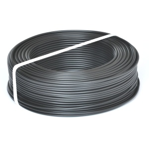 CABLU ELECTRIC CUPRU MYF H07V-K NEGRU 1.5MMP / ROLA 100M - Img 2