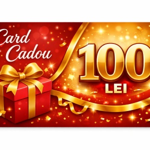 Card cadou in valoare de 100 lei