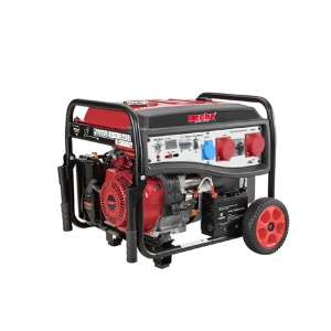 GENERATOR HIBRID PE BENZINA, TRIFAZAT/MONOFAZAT, REZERVOR 25 LITRI, 8500W, HECHT GG 11000