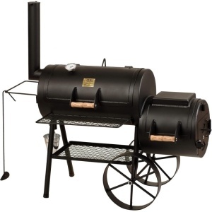 GRATAR PE CARBUNI CU AFUMATOARE, JOE'S BARBEQUE SMOKER, SPECIAL JS-33900, 150X80X145CM
