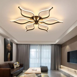 LUSTRA LED, DESIGN MODERN, CONTROL TELECOMANDA , 144W, LUMINA REGLABILA 3000–6500K