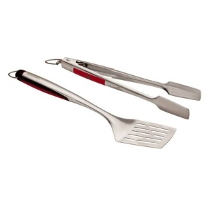 SET 2 USTENSILE DIN INOX PENTRU GRATAR PREMIUM CHAR-BROIL 140543