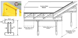 SHUTTERING BEAM H20 PFEIFER / WOOL - TYPE DOKA 4.9M - Img 3