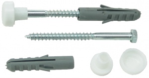 Suruburi Fixare Wc Alb 2Buc / 6X75Mm