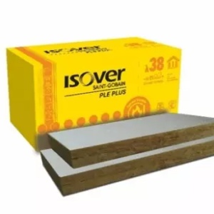 VATA MINERALA BAZALTICA ISOVER PLE PLUS ALUMINIU 100MM / 3.6 MP