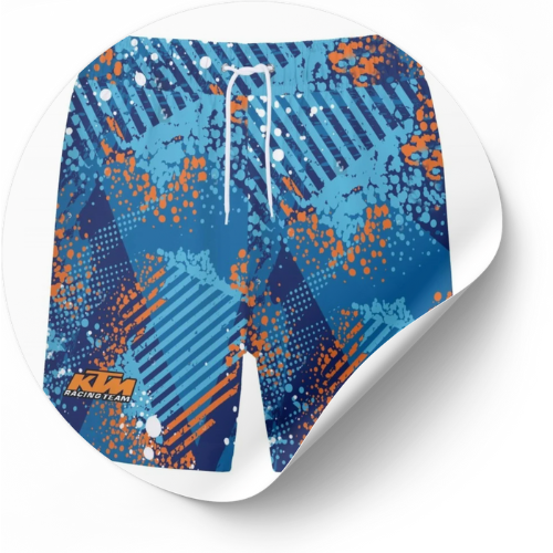 Pantaloni scurti cu Motociclete