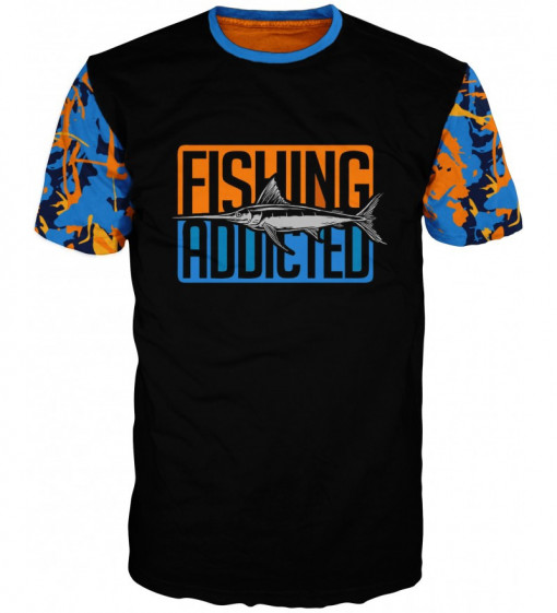 Tricou Fishing Addicted #6691