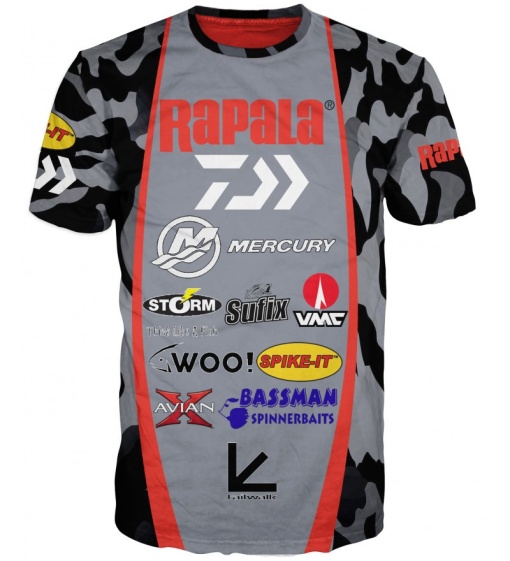 Tricou Camou pentru pescuit în mare #6666 M