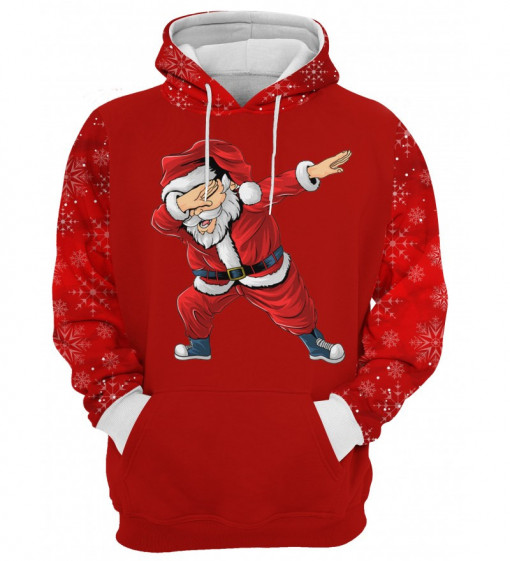Hanorac Santa Dabbing Red #5057