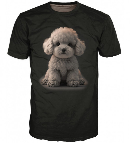 Tricou cu caniche #5512