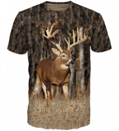 Tricou de vânătoare de căprioare #6622