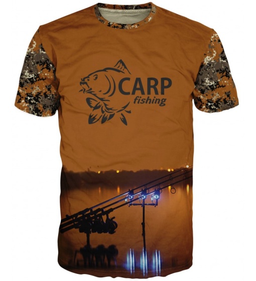 Tricou pentru pescuitul crapului #6688 XL