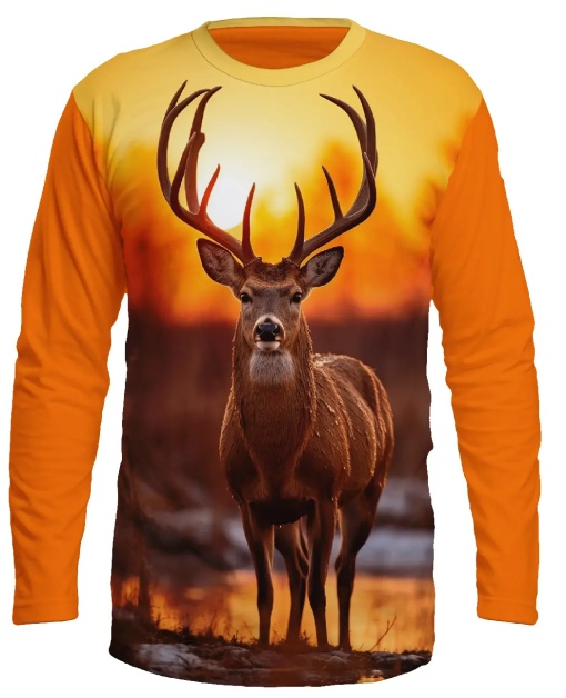 Bluza vanatoare cerb portocaliu 605