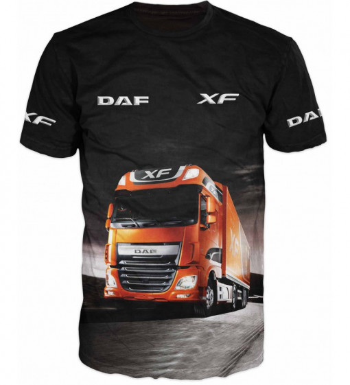 Tricou cu imprimeu DAF #0048