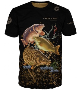Tricou Three Carp #6803 S - Img 1