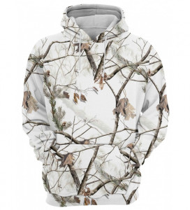Hanorac Camuflaj alb #6626 - Img 1