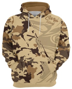 Hanorac Pescuit Crap Camuflaj 714 - Img 1
