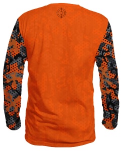Bluza camuflaj portocaliu 609 - Img 2