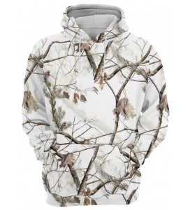 Hanorac Camuflaj alb #6626 4XL