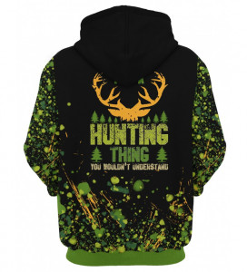 Hanorac Green Camo Deer #6669 - Img 2
