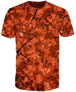 614 Tricou camuflaj portocaliu - Img 1