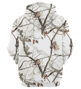 Hanorac Camuflaj alb #6626 4XL - Img 2