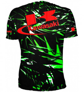 Tricou Kawasaki Cross #4021 - Img 2