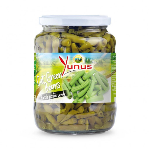 Fasole Pastai Verde Borcan 720ML/675G Yunus