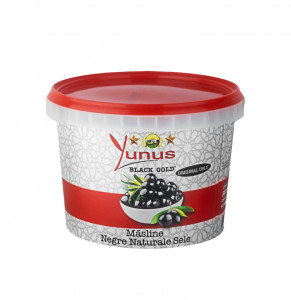 Masline Naturale Negre Uslu Sele Galeata 1.5 KG Yunus