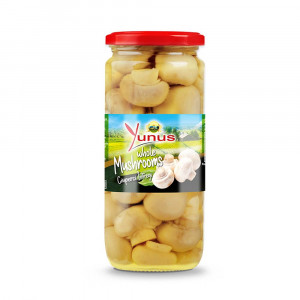 Ciuperci Intregi Borcan 500ML/270G Yunus