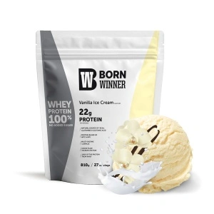 1 x Born Winner Суроватъчен протеин на прах с вкус на ванилов садолед 810гр.