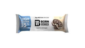 12 x Born Winner Gain протеинов бар - Бисквити със сметана - Img 2