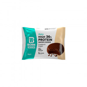 12 x Born Winner KETO Cookie Wafer - Бисквити с крем - Img 2