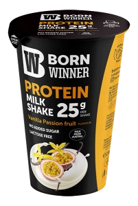 10 х Born Winner Протеинов шейк – Маракуя и ванилия 250мл
