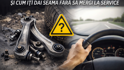Când trebuie schimbate brațele de suspensie și cum îți dai seama fără să mergi la service