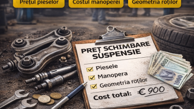 Cât costă schimbarea brațelor de suspensie și de ce diferă prețul
