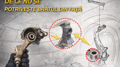 Problemă frecventă la Audi A4 (2000–2008): de ce pare că nu se potrivește kitul de brațe și unde apare greșeala