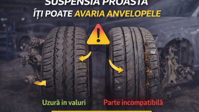 Cum îți distruge suspensia anvelopele fără să îți dai seama