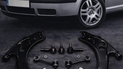 Kit brațe suspensie VW Golf 4 – unul dintre cele mai fiabile și căutate kituri de brațe