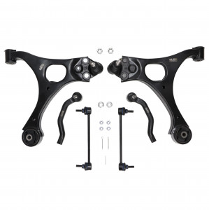 2006-2011 For Honda Civic 8PCS Front & Rear Sway Bar Links Inner Outer Tie Rods