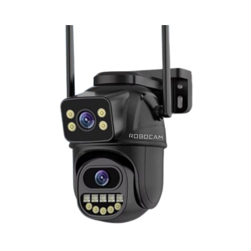 Camera De Supraveghere WiFi, 2 Vederi, iCSee, Detectie Miscare, Alarma - Summer Sale