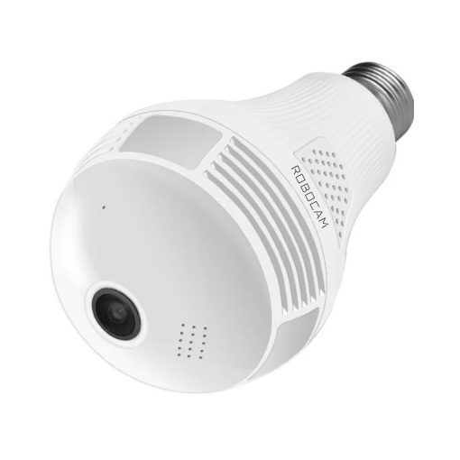 Camera de Supraveghere, Vedere Panoramica 360°, Tip Bec, 2 MP, Full HD, Senzor de Miscare, Aplicatie IOS/Android + CARD SD