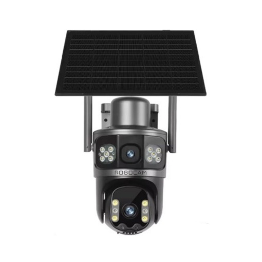 Camera Supraveghere Solara WiFi, Tehnologie AOV, Filmare Continua 24h