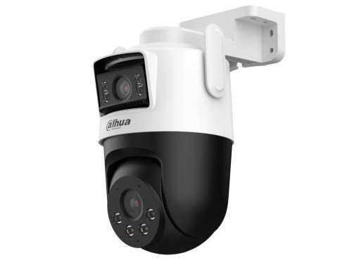 Cameră Supraveghere Duală IP Dome WiFi PTZ Dahua , 5MP + 5MP, Lentile 2.8mm & 6mm, IR 30/50m, Lumină Albă 20/40m, Audio Bidirecțional, Slot Card
