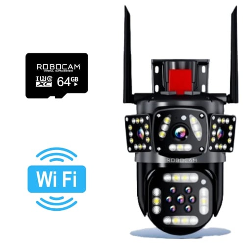 Camera WiFi, HopeWay, MultiLed, Alarma, Detectie Miscare + CADOU CARD SD64GB