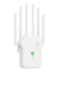Amplificator WiFi Dual-Band 1200Mbps 3 în 1 cu 6 Antene Externe – Router, Access Point și Repeater - Img 3