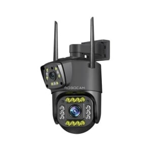 Camera de Supraveghere, 2 Ecrane, Inteligenta 350, WiFi + Cablu Lan, 4K, 8 MP. 1080P - Img 1