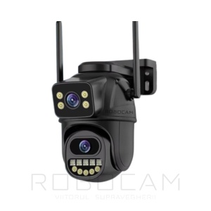 Camera De Supraveghere WiFi, 2 Vederi, iCSee, Detectie Miscare, Alarma - Summer Sale - Img 2